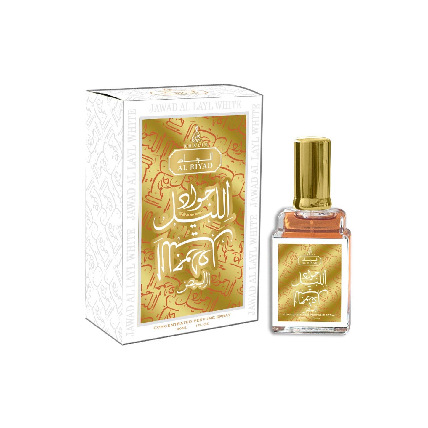 JAWAD AL LAYL WHITE PERFUME SPRAY 30 ML