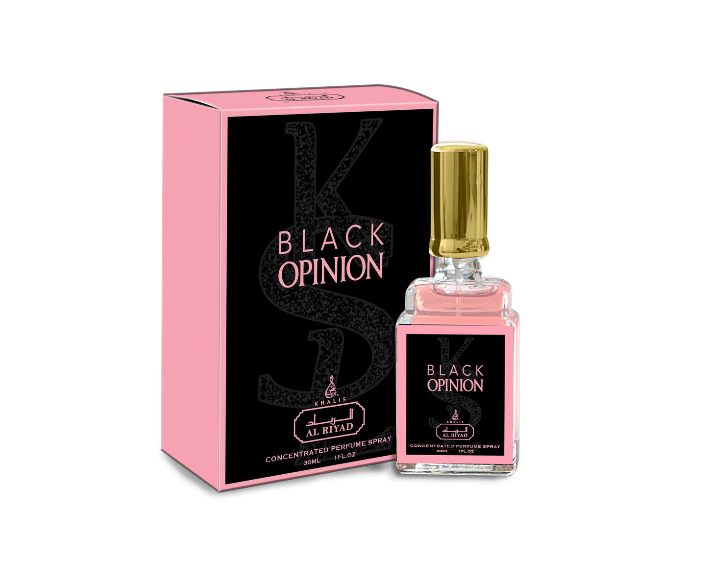 BLACK OPINION PERFUME SPRAY 30 ML