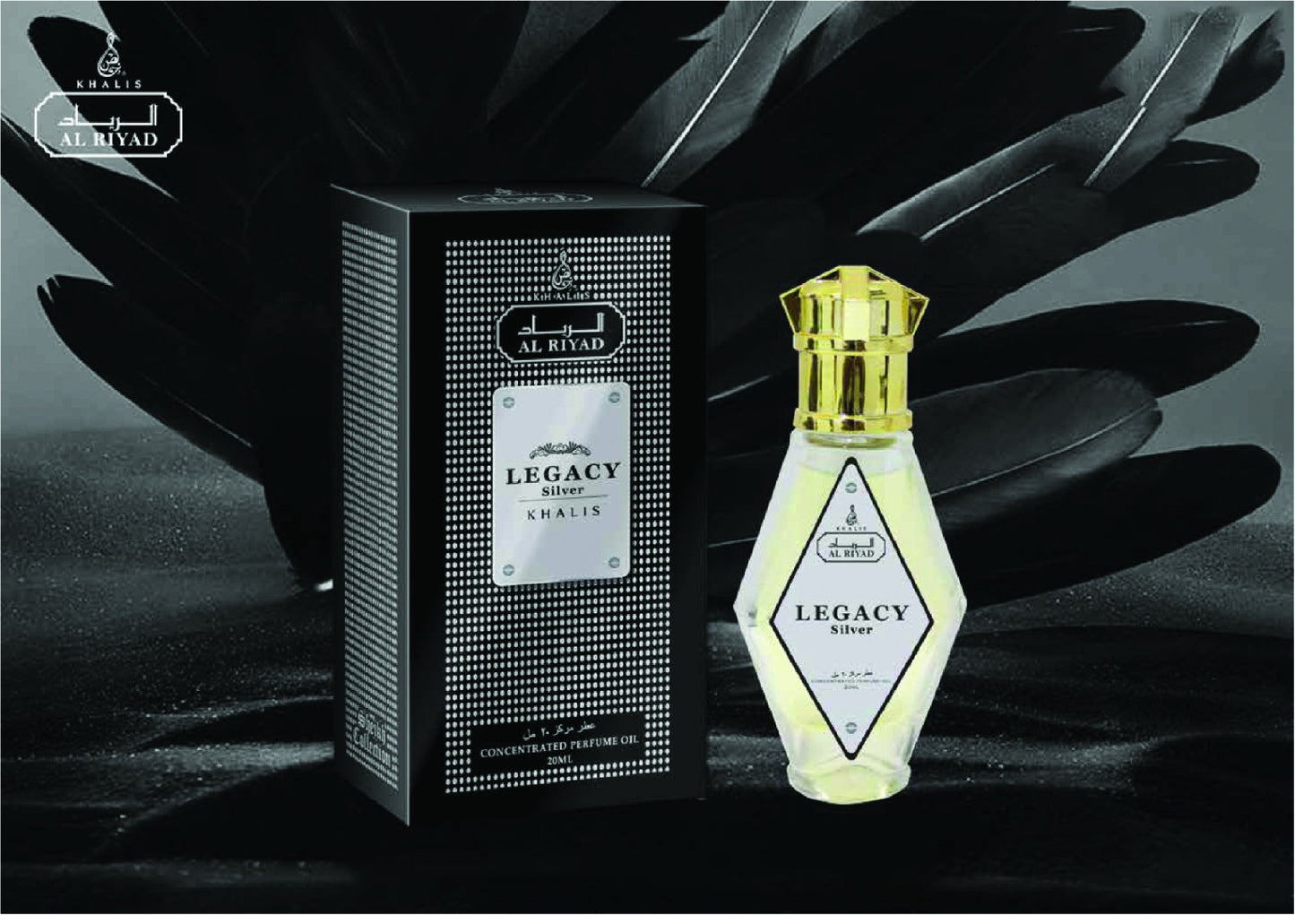 LEGACY SILVER PERFUME OIL 20 ML