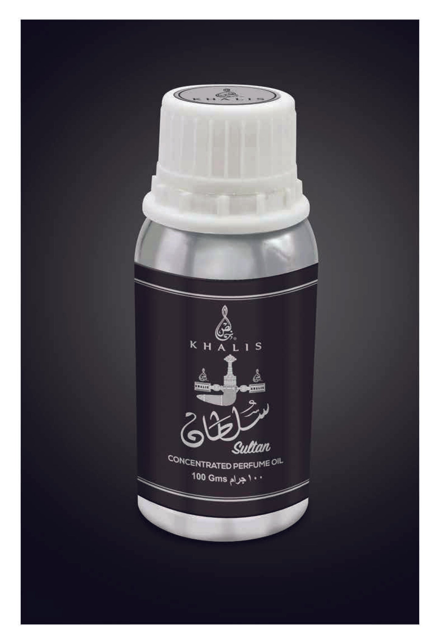 SULTAN BLACK PERFUME OIL 100 GMS