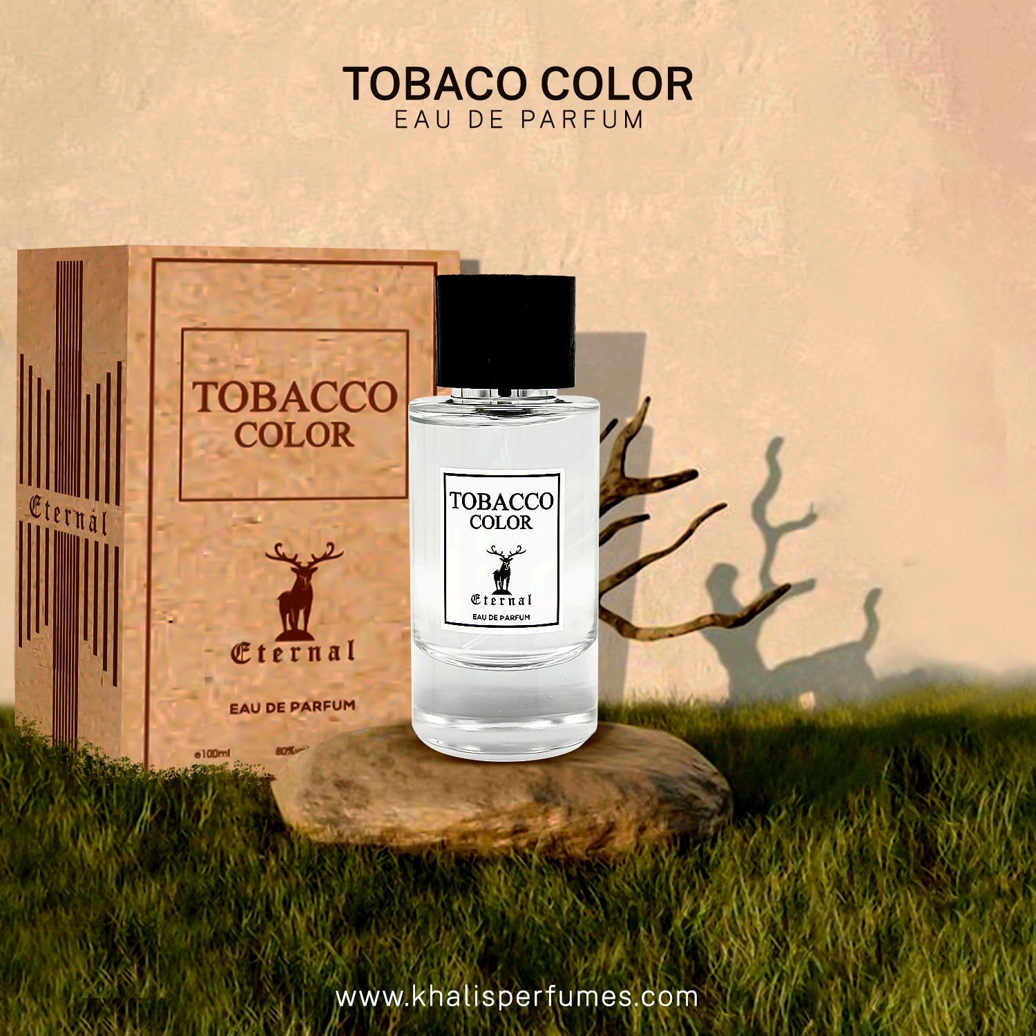 cologne that smells like tobacco Tobacco color perfume 100ml - Unisex cologne that smells like tobacco Tobacco color perfume 100ml - Unisex