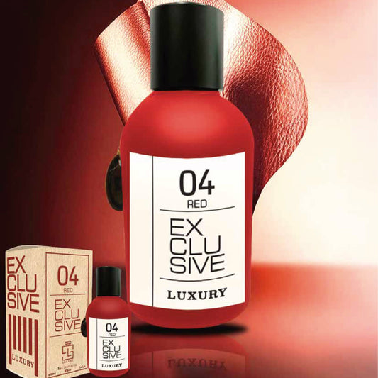 04 RED EXCLUSIVE Mega Collection - 100ML French Luxury Unisex EAU DE PERFUME