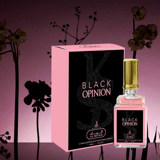 BLACK OPINION PERFUME SPRAY 30 ML