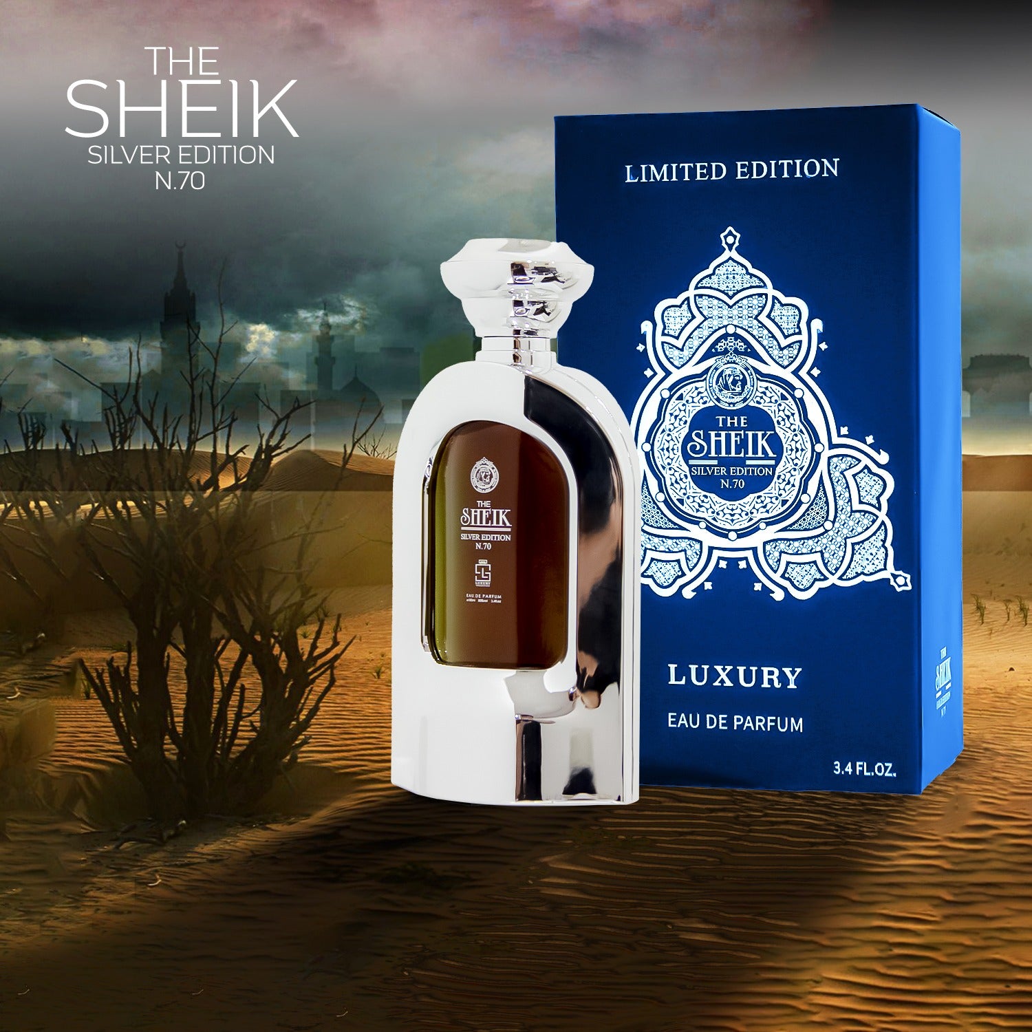The sheikh silver perfume – Unisex 100 ml | Khalis perfumes – Khalis ...