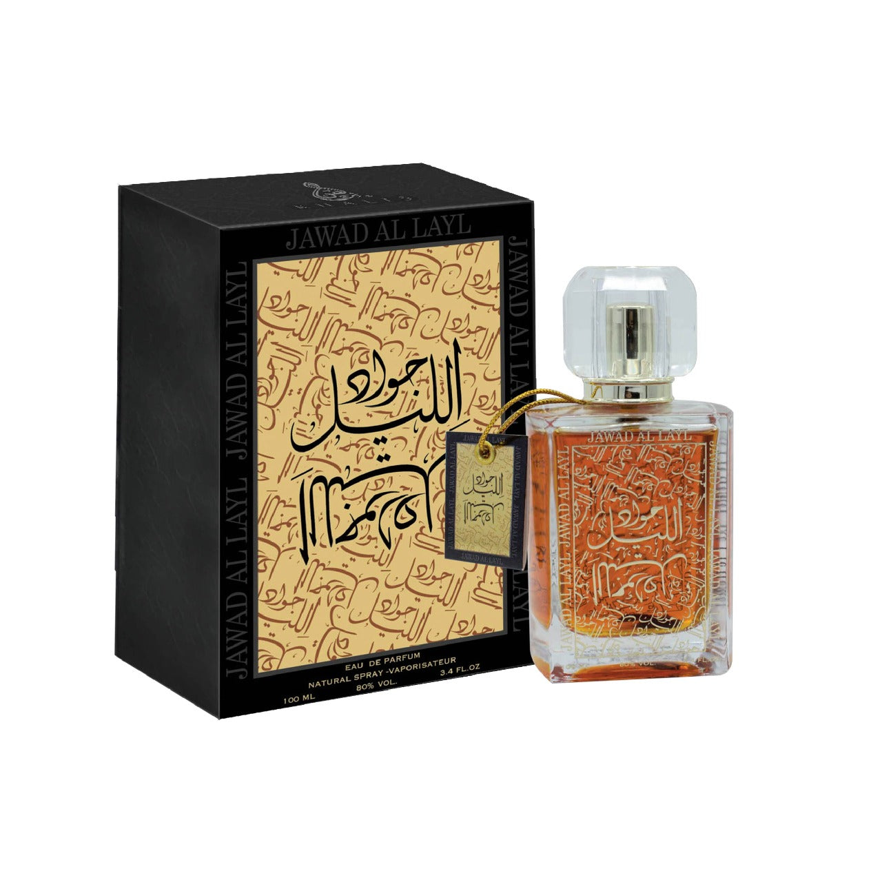 JAWAD AL LAYL 100 ML Eau de Parfum Arabic Unisex Perfume