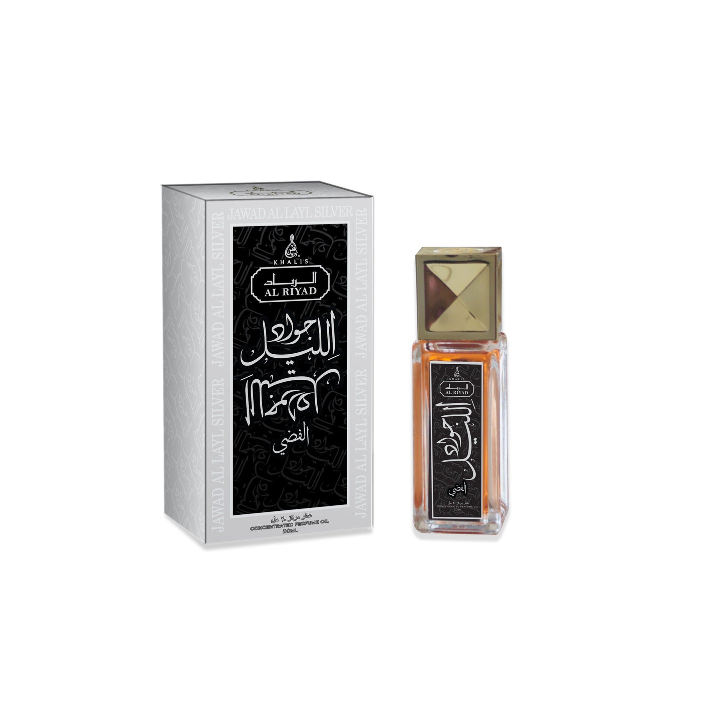 JAWAD AL LAYL SILVER 20 ML Concentrated Oil